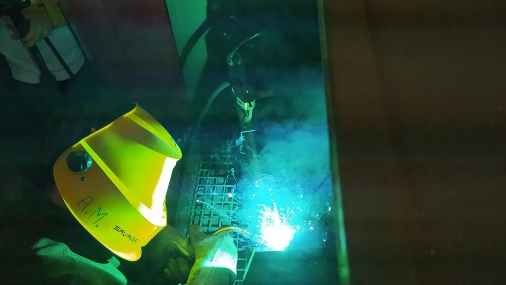 laboratorio di saldatura