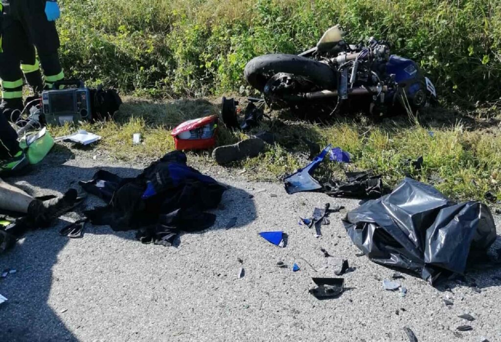 ragazzo incidente in bicicletta pistoia come staa