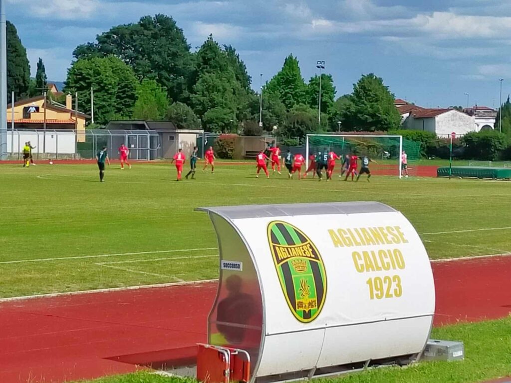 L'Aglianese allo stadio Bellucci