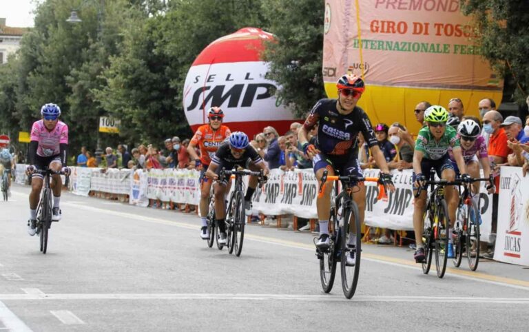 Il Giro di Toscana femminile ancora alla Sierra ma brilla Bariani
