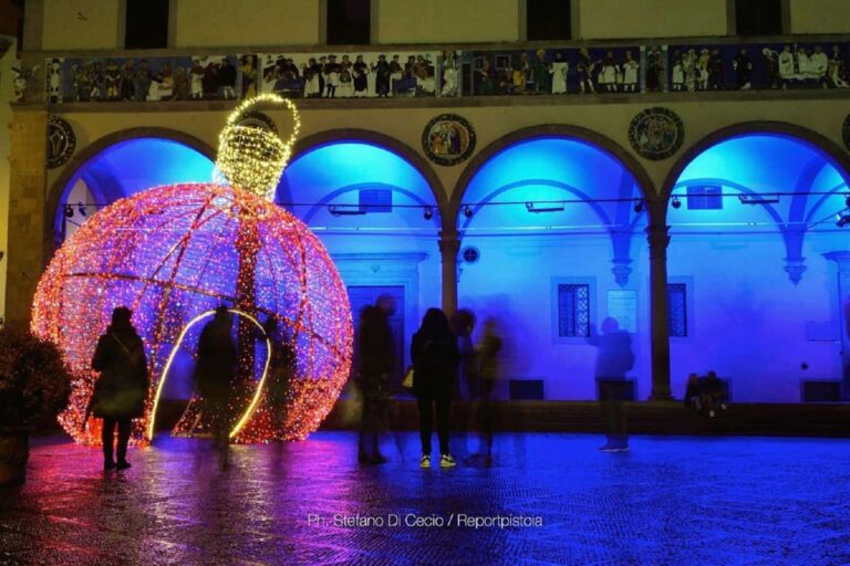 Sabato 4 dicembre si accende il Natale a Pistoia