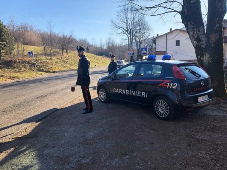 Pistoia, stretta sui controlli dei carabinieri