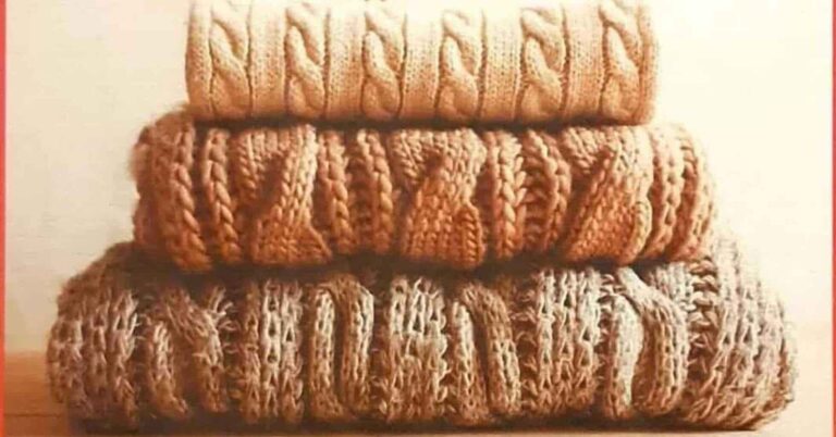 Mercatino dell’abbigliamento di lana a Chiazzano