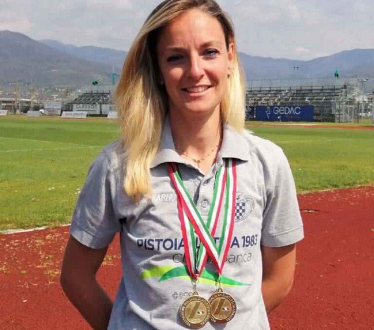 PistoiaAtletica, terzo titolo italiano Master 35 per Giuditta Ferri