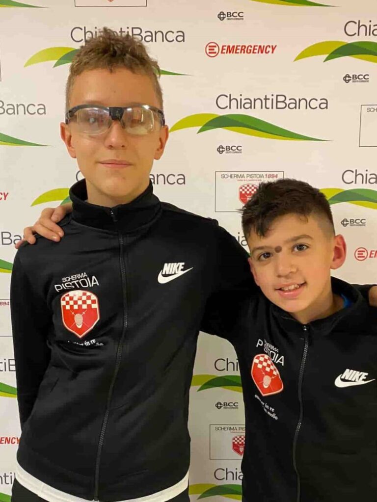 Scherma, Campionati italiani U14, bene Vitale e Rizzi