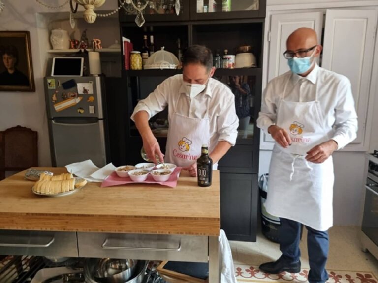 A Montemurlo si mangia a casa di Pierpaolo e Riccardo