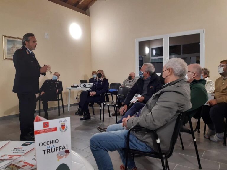 Prato, concluso il secondo ciclo di incontri antitruffa
