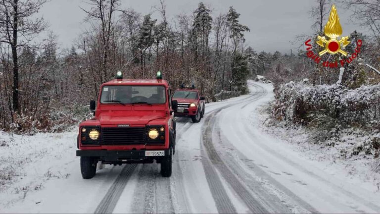 Codice giallo per ghiaccio e neve fino a martedì 11 gennaio