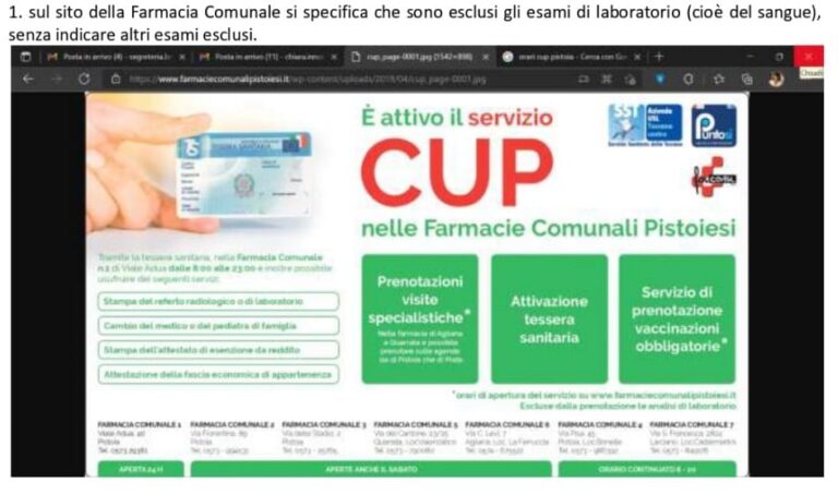 “Nella ex circoscrizione 3 assenza di un totem all’interno del Cup”