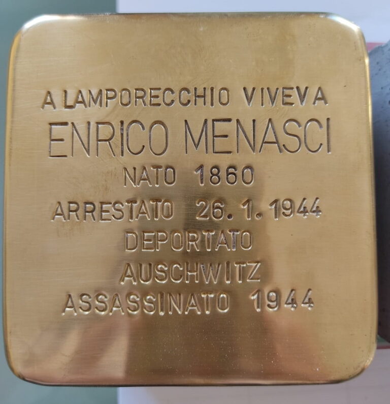 Lamporecchio. Quattro pietre d’inciampo a memoria di cittadini deportati