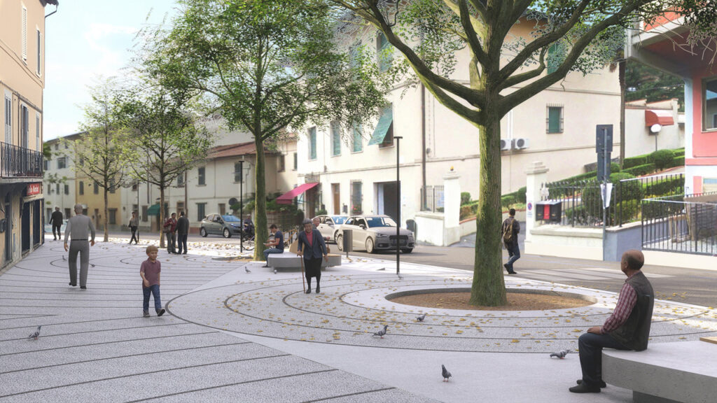 Vaiano piazza Galilei