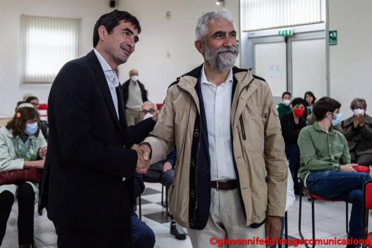 Fratoianni a Pistoia a sostegno di Branchetti