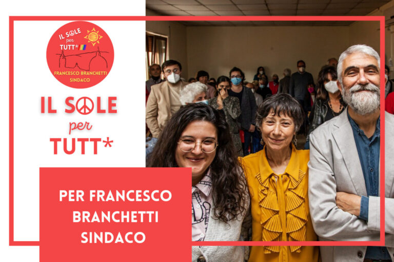 Il sole per tutt*. Una lista civica a sostegno di Francesco Branchetti Sindaco