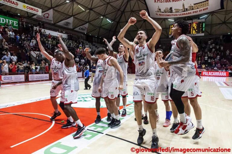 A2, il Pistoia Basket giocherà nel Girone Rosso