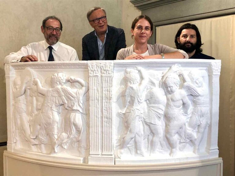 Prato, riprodotte in 3D le formelle del pulpito di Donatello