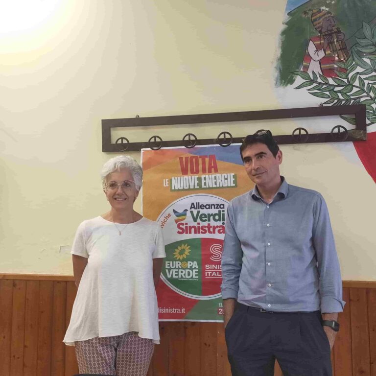 Fratoianni fa tappa a Pistoia: ”bisogna tornare a prendersi cura del Paese”
