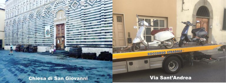 LA FOTO. Le regole e le sanzioni a Pistoia