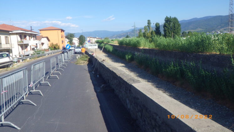 Montale, via ai lavori di risanamento del muro di sponda lungo l’Agna 