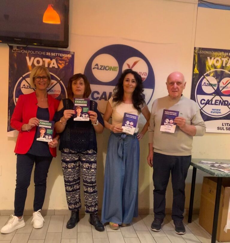 Agliana a sostegno di Fanucci