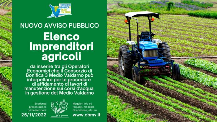 Il Consorzio chiama a raccolta gli imprenditori agricoli per i lavori sui fiumi