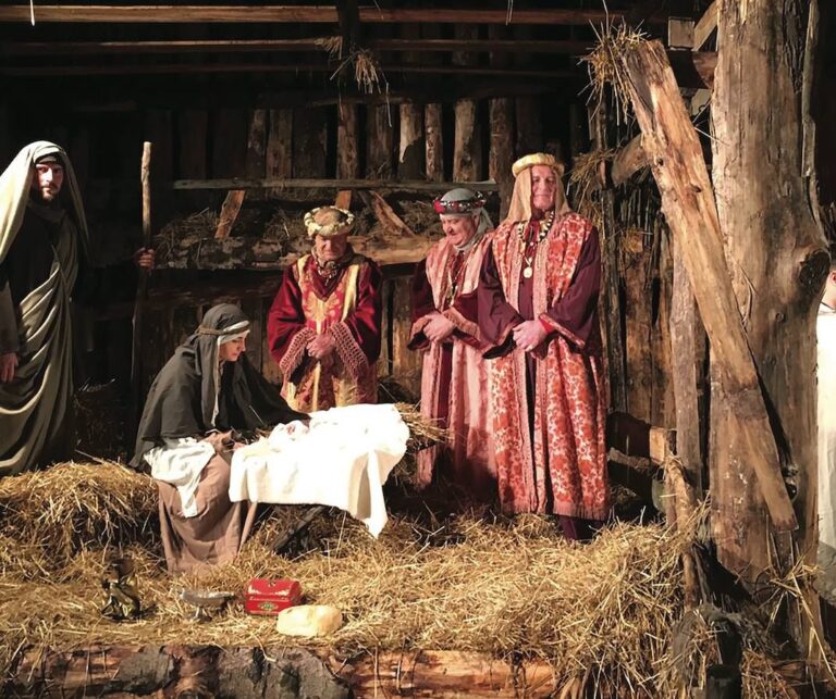 Iolo, arriva il presepe vivente