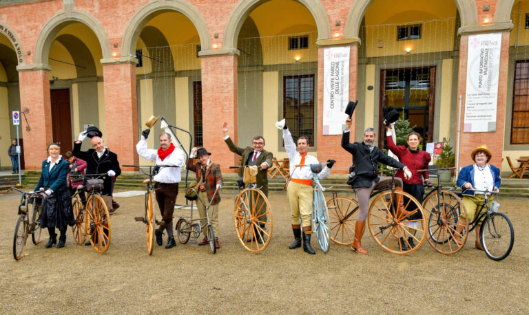 Rievocazione della ciclostorica Firenze-Pistoia del 1870