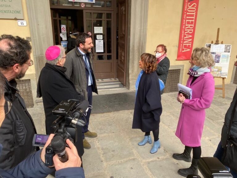 Il Vescovo di Pistoia in visita al Ceppo, “tornato al servizio della comunità”