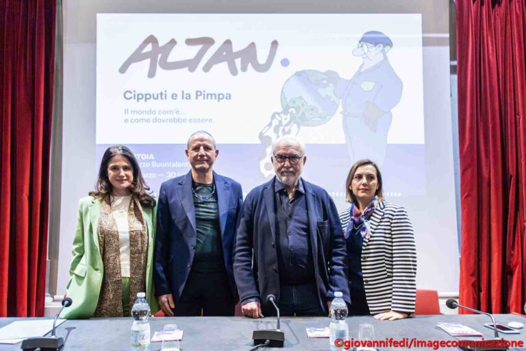 Cipputi e la Pimpa: il mondo di Altan in mostra a Palazzo Buontalenti