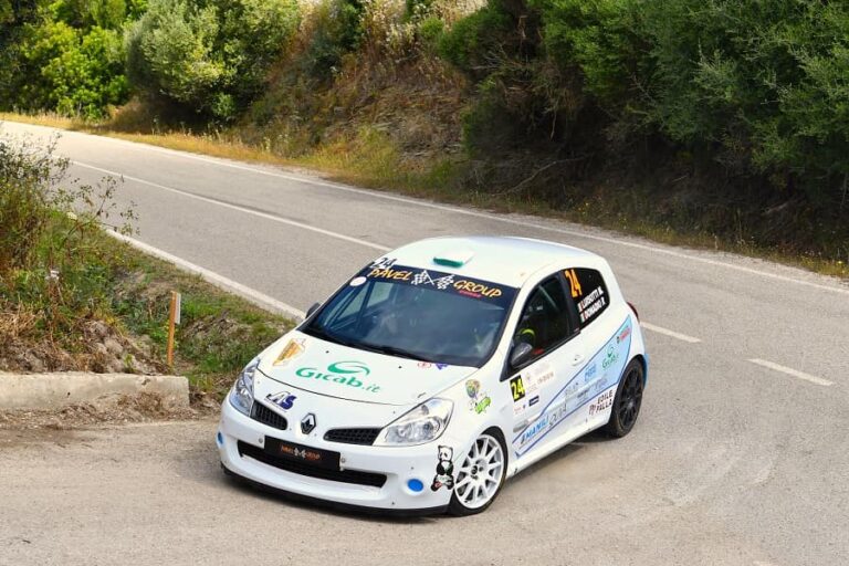 Lorenzo Lenzi, 16 anni, al via nel Campionato Nazionale Rally Slovenia