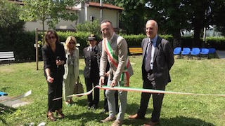 Alla scuola Anna Frank inaugurato il Giardino della legalità