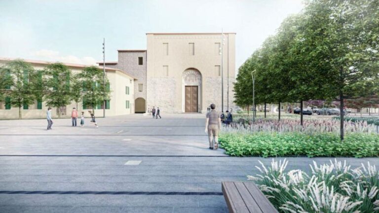 San Lorenzo fra piazza e giardino