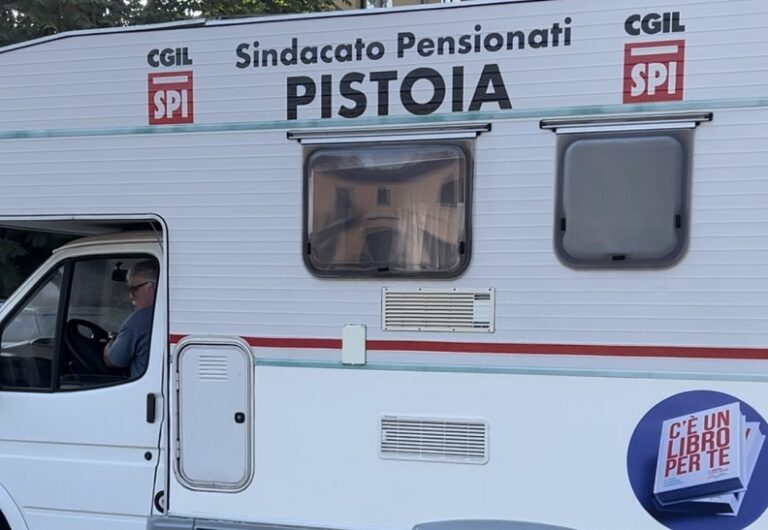 Arriva il camper SPI CGIL sulla montagna pistoiese