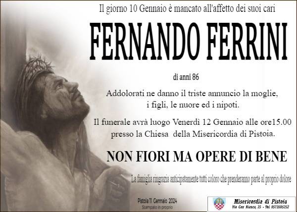 Fernando Ferrini - Reportpistoia