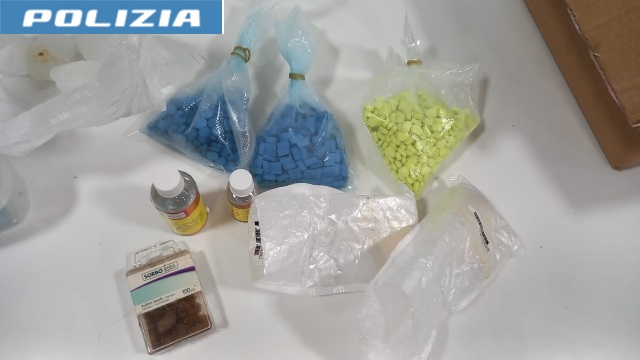 Operazione della Polizia, sequestato un chilo di anfetamine: due arresti