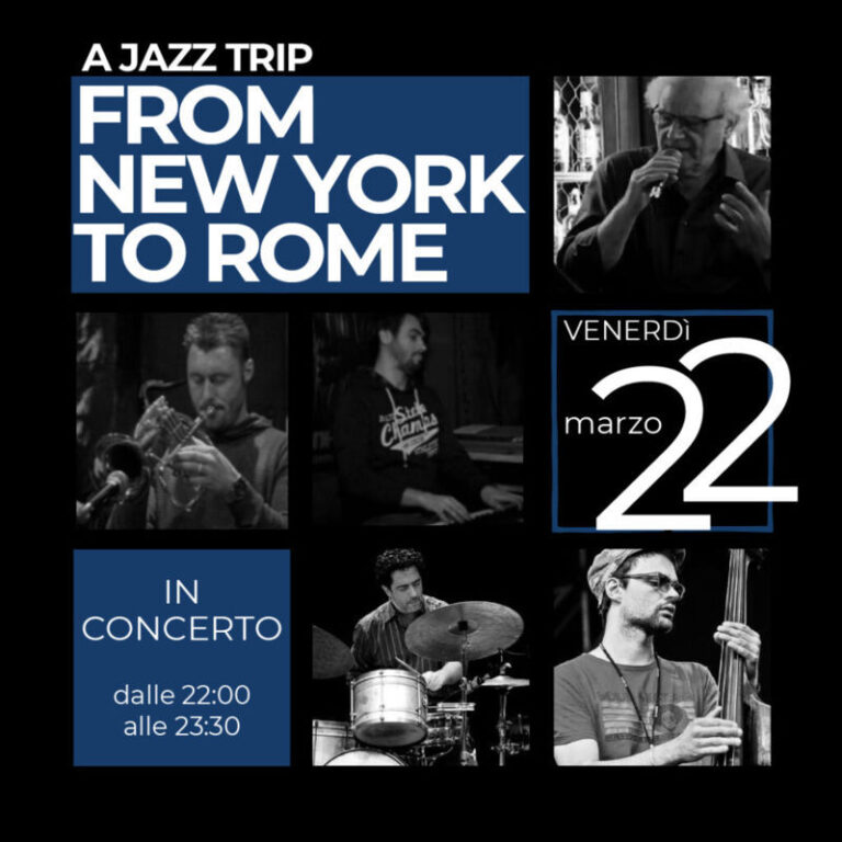 Al Poma torna “A Jazz Trip from New York to Rome”