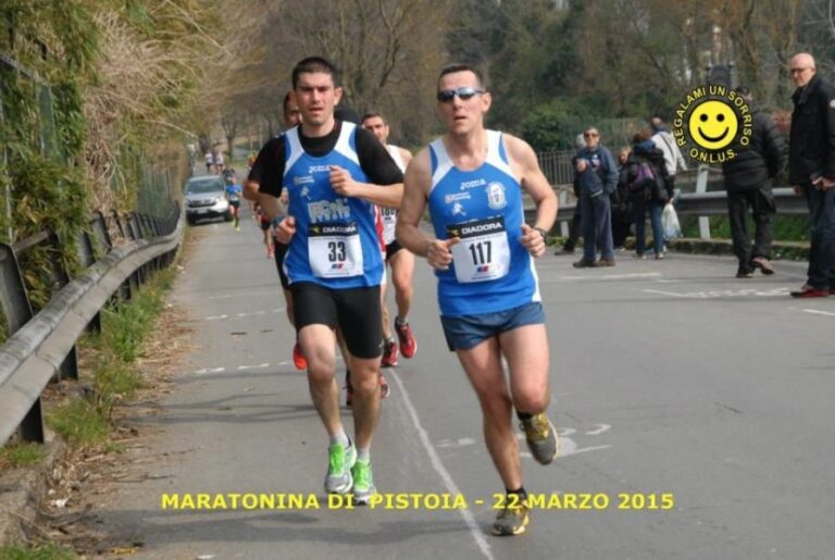 La mia Maratonina Città di Pistoia del 2015