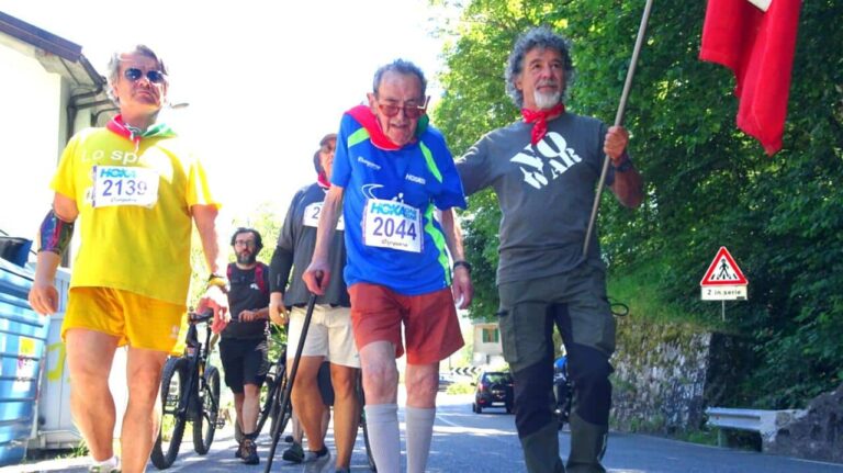 Valerio Puccianti il mito, l’ultima Pistoia-Abetone a 97 anni