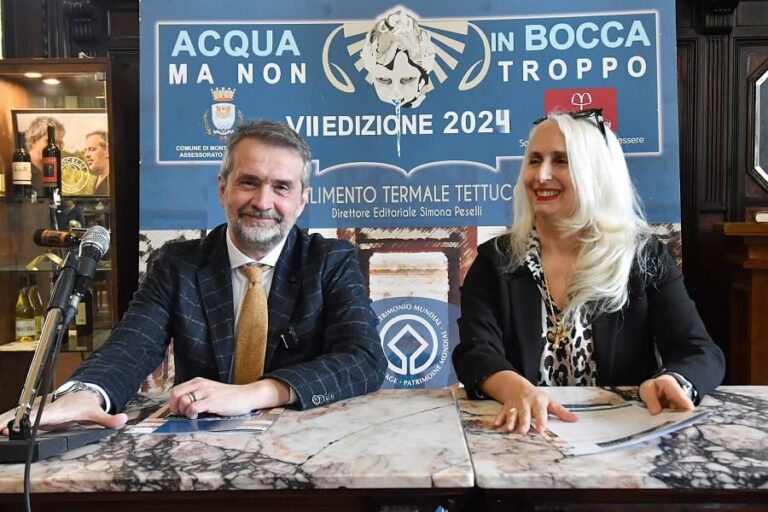 A Montecatini la rassegna “Acqua in bocca”
