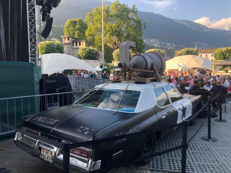 La Bluesmobile dei Blues Brothers al Festival Soul di Porretta