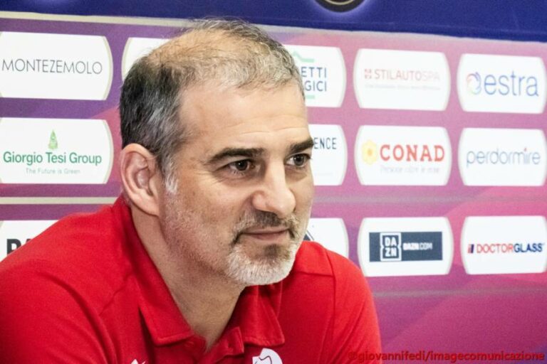 Coach Calabria: “La Virtus Bologna è un’ottima squadra ma noi giochiamo sempre per vincere”
