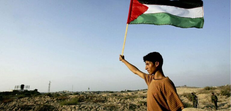 “Vera pace, giustizia e libertà per Gaza e la Palestina”.