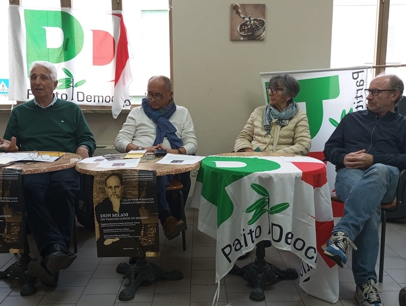 Spettacolo sulla vita di Don Milani alla Casa del Popolo di Spazzavento Spettacolo sulla vita di Don Milani alla Casa del Popolo di Spazzavento