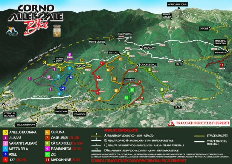 Inaugurata la pista per MBT al Corno alle Scale