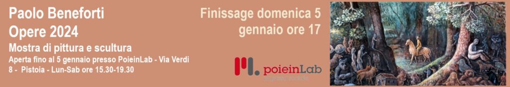 Le opere di Paolo Beneforti esposte a PoieinLab Le opere di Paolo Beneforti esposte a PoieinLab