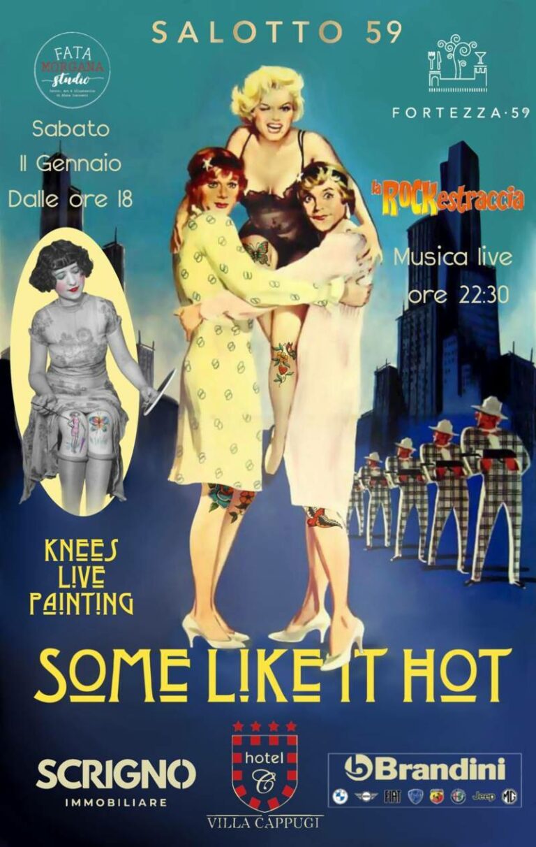 Flappers Knees Painting a Fortezza 59
