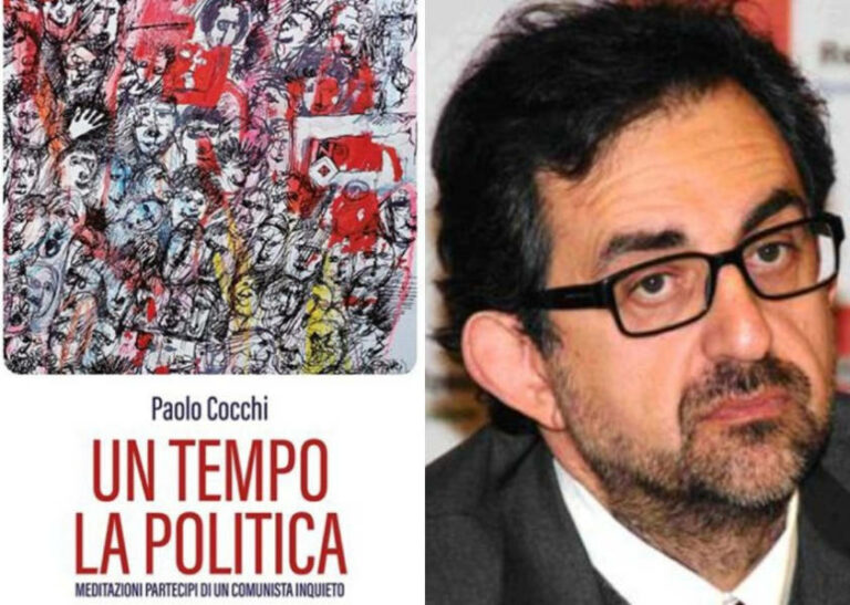 “Un tempo la politica”, il libro di Paolo Cocchi sarà presentato a Bonelle