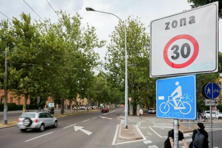 Città 30: a Bologna zero pedoni morti, non avveniva dal ’91