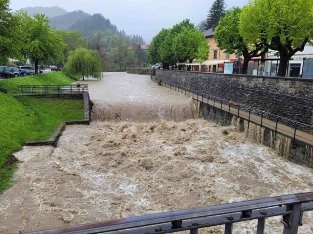 Il lago di Bilancino ha limitato i danni delle piogge