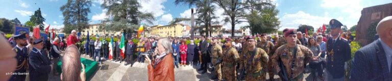 Oggi festeggiamo la libertà nata dalla Resistenza agli oppressori fascisti e nazisti