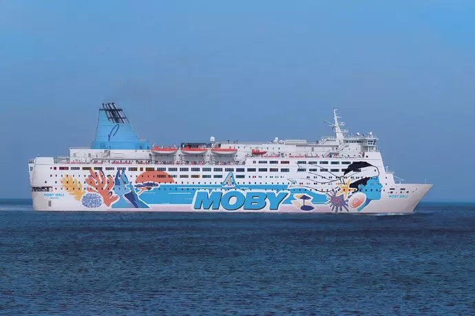 Moby attiva il collegamento con la Corsica Livorno-Bastia